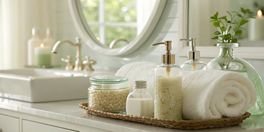 Dry shampoo for natural hair care.
