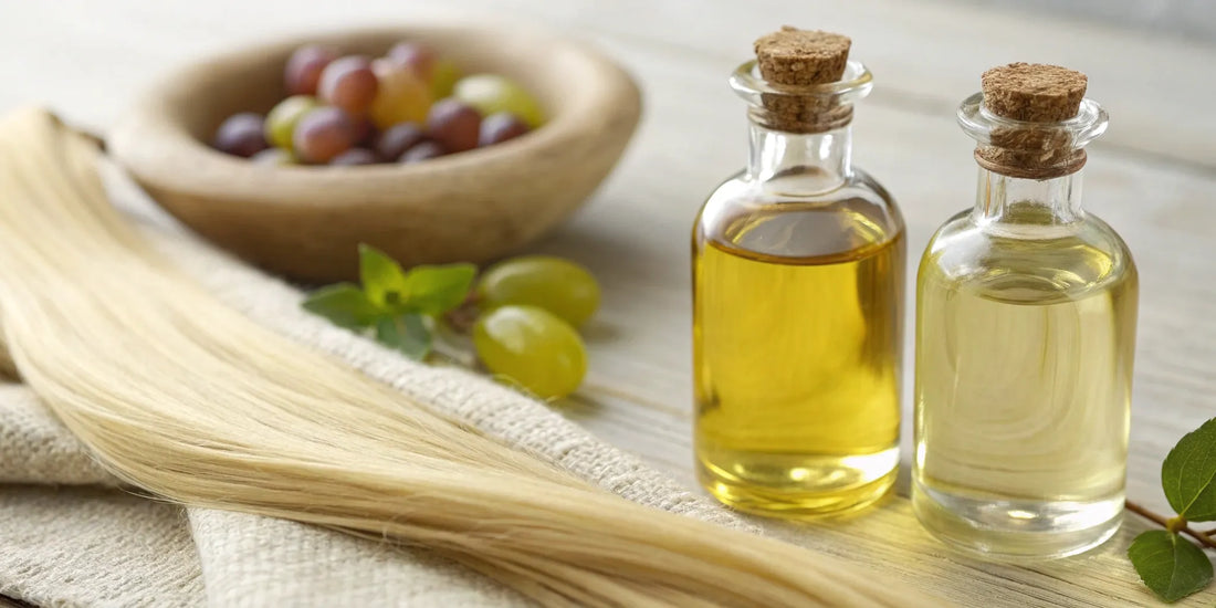 Grapeseed oil for hair growth.