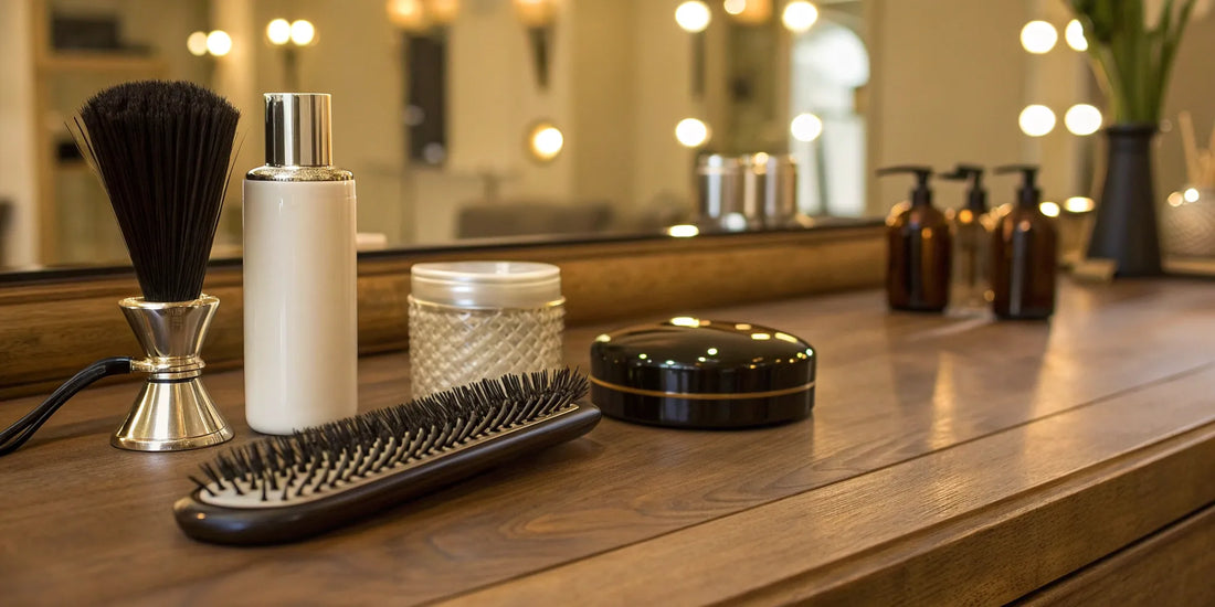 Styling cream for straight, sleek hair.