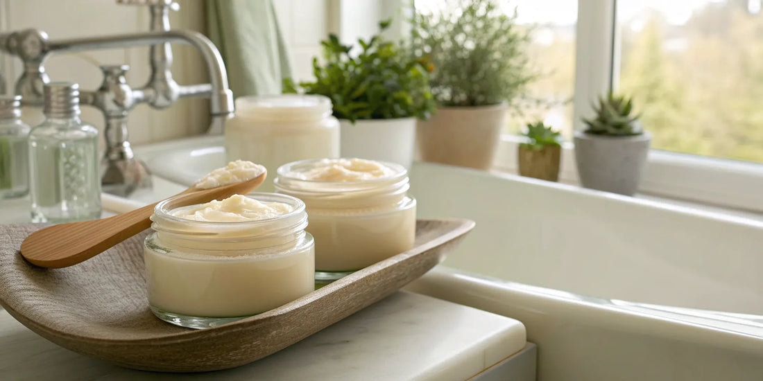 A jar of the best cream for hair breakage to repair and strengthen damaged hair.