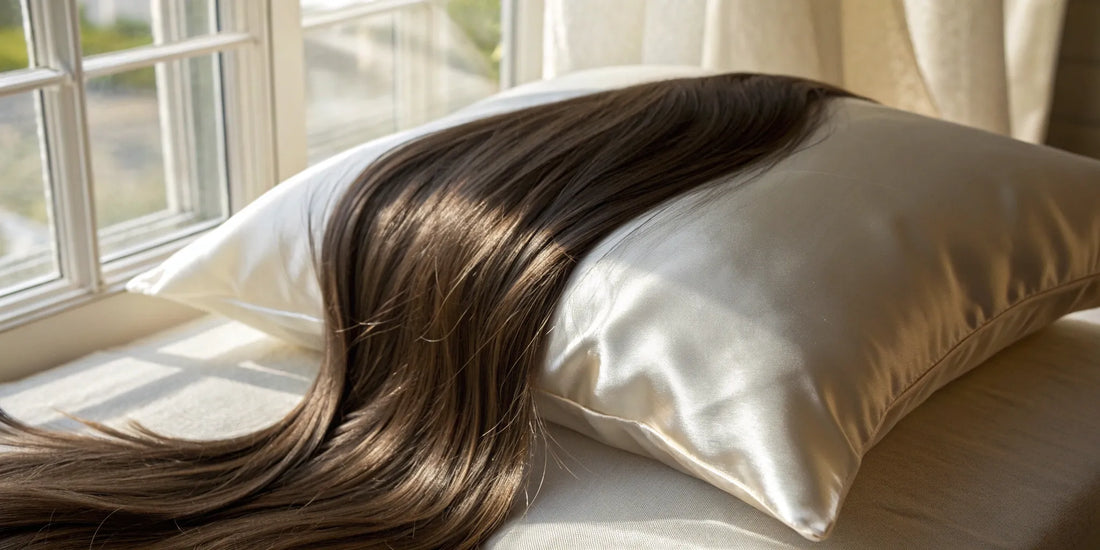 Smooth, frizz-free hair after using top rated frizz control products.